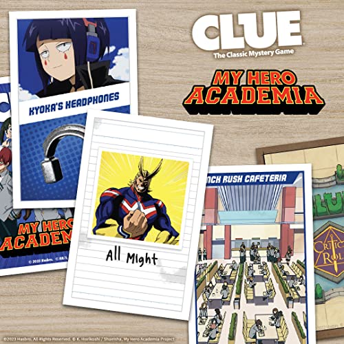 Usaopoly Clue: My Hero Academia | Solve The Mystery In This Collectible Clue Game | Featuring Characters & Locations From My Hero Academia | Officially-Licensed My Hero Academia Anime Tv Show Game #TOP7