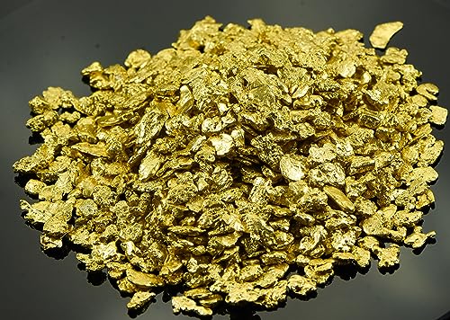 Alaskan Yukon BC Gold Rush Nuggets #6 Mesh 10 Troy Ounce or 311.1 Gram