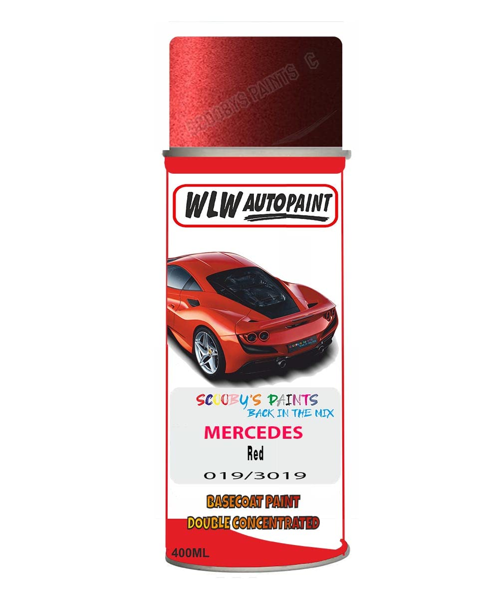 Basecoat Aerosol Spray Paint For Mercedes Sprinter Red 2000 1997-2012 Code 635