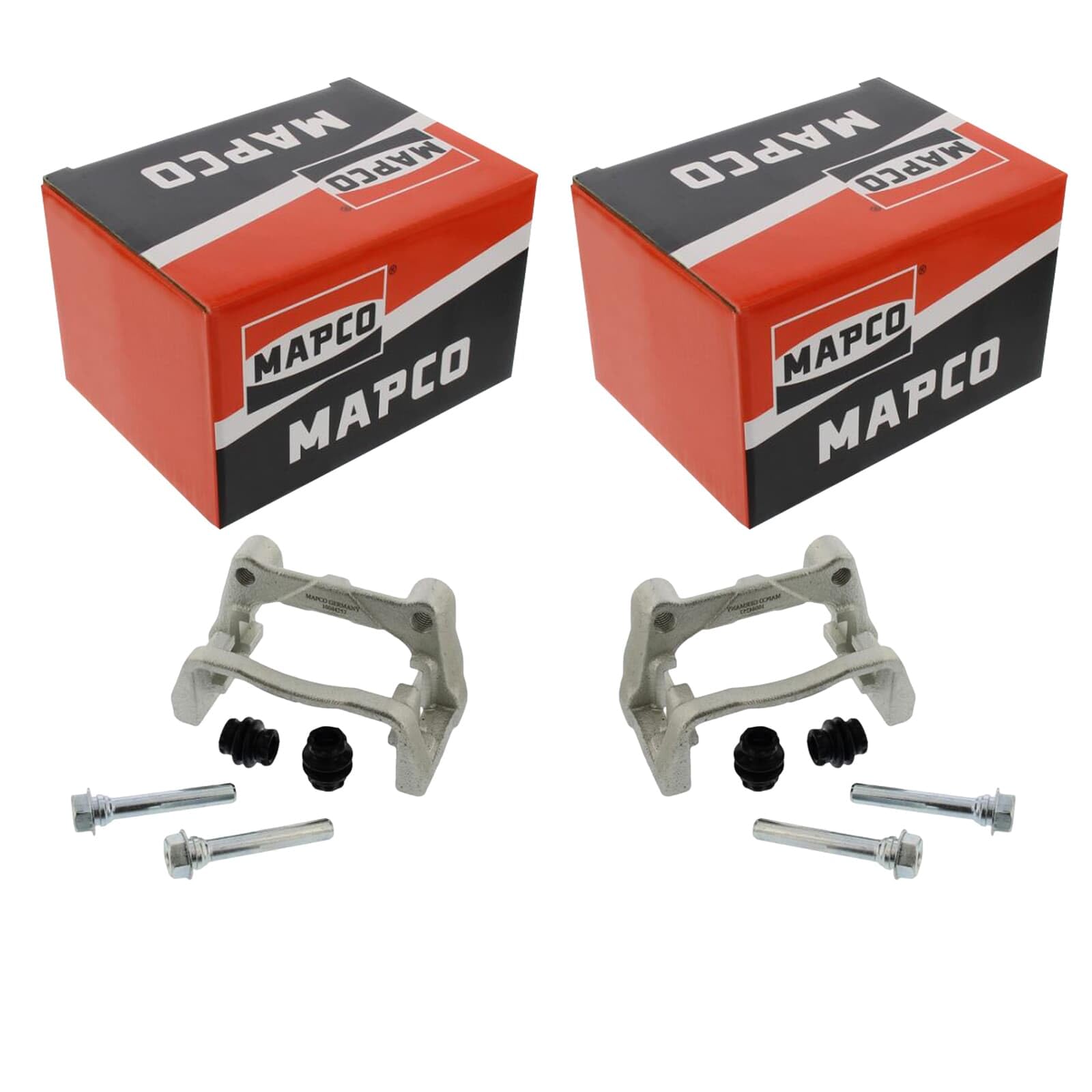 2X Mapco Bremssattel Halter Träger hinten | 2x 4663/1 passend für Astra Combo Meriva Za