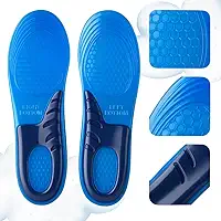 Palmilha Ortopédica em Silicone Gel para Fascite Plantar 01 Par – Tamanho Anatômico (33 a 36) Conforto Extremo, Absorção de Impacto – Suporte para Pés Cansados no Dia a Dia, Trabalho e Esportes