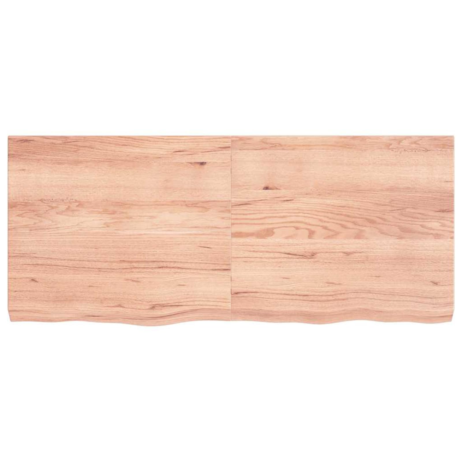 Piano Tavolo in Rovere Massello, Pieghevole con Cerniera, 140x60x(2-6) cm, Legno di Rovere Verniciato con Bordo Vivo, per Rinnovo Tavoli Casa e Ufficio