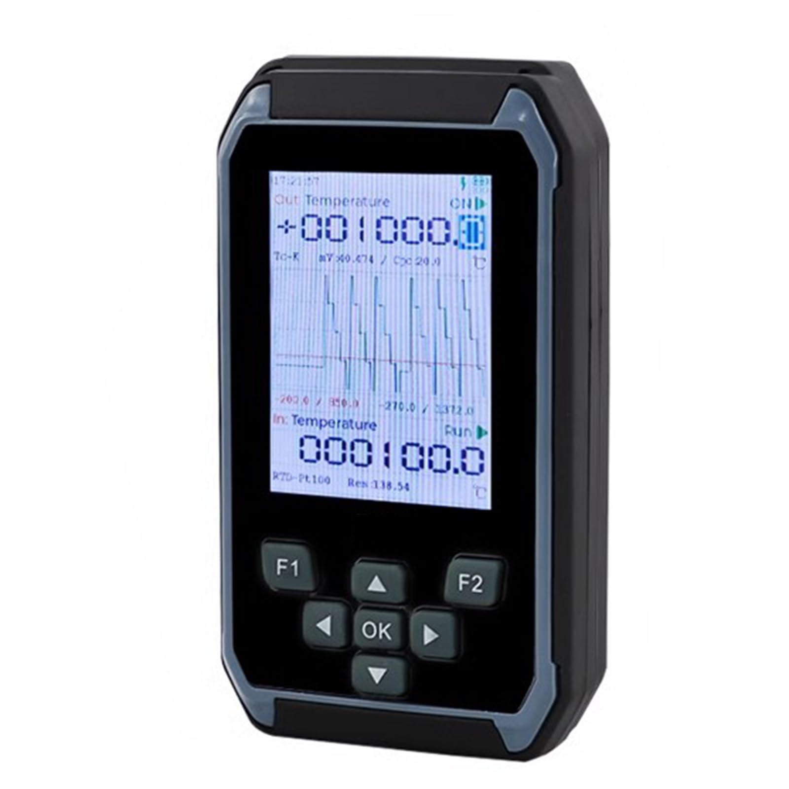 Calibrador De Procesos, Generador De Señales, Medición De Corriente, Resistencia, Voltaje, Frecuencia, Con Curva En Tiempo Real, Registro Histórico, Para Calibración De Control De Procesos