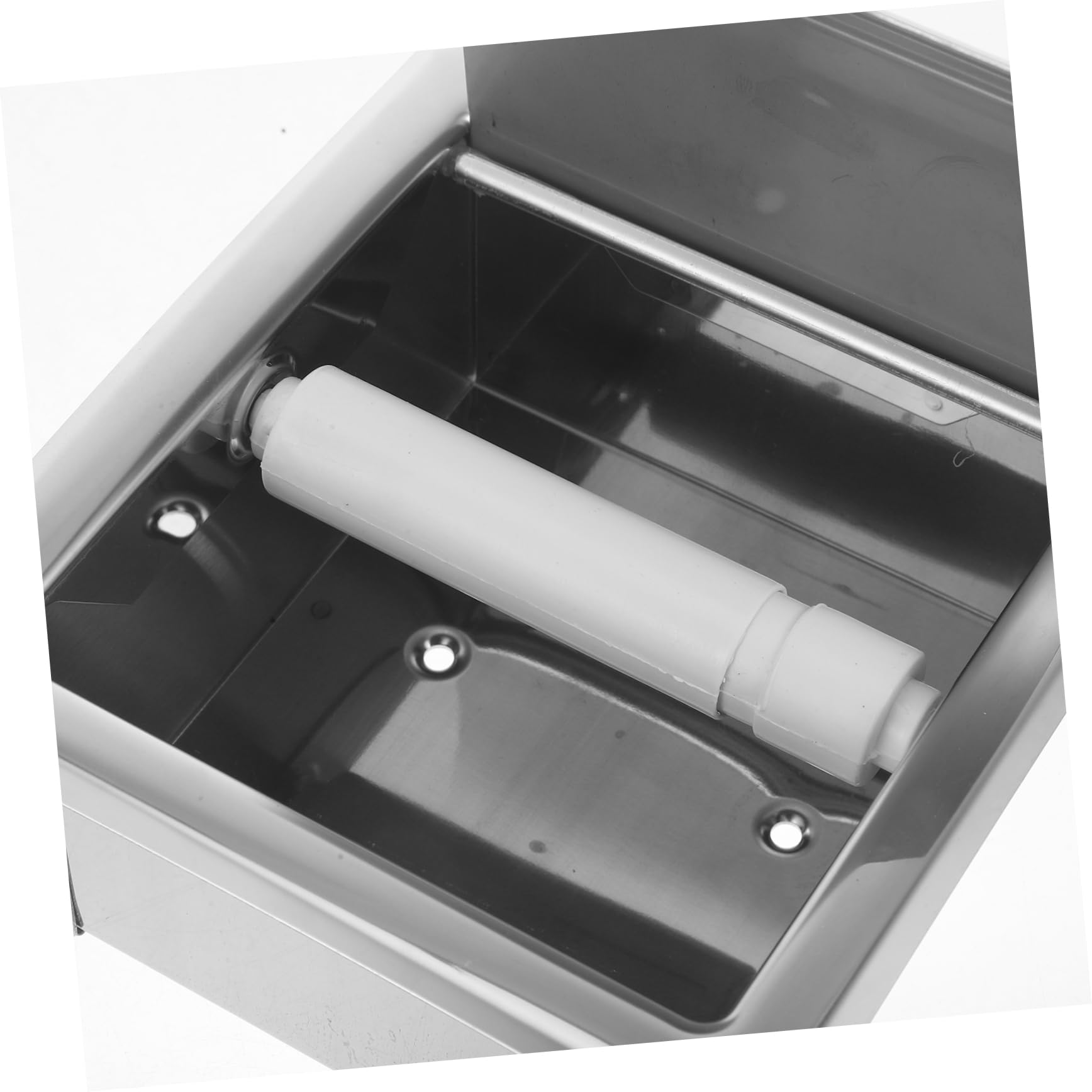Cabilock Caja De Pañuelos De Pared De Acero Inoxidable Dispensador De Papel Higiénico para Baño para Cocina y Cuarto De Baño
