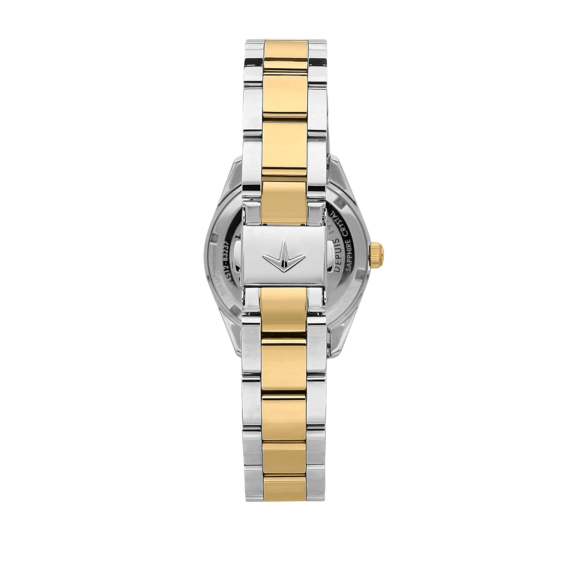 LUCIEN ROCHAT MADAME Orologio Donna Tempo e data in Acciaio, PVD Oro, Diamanti - R0453114512