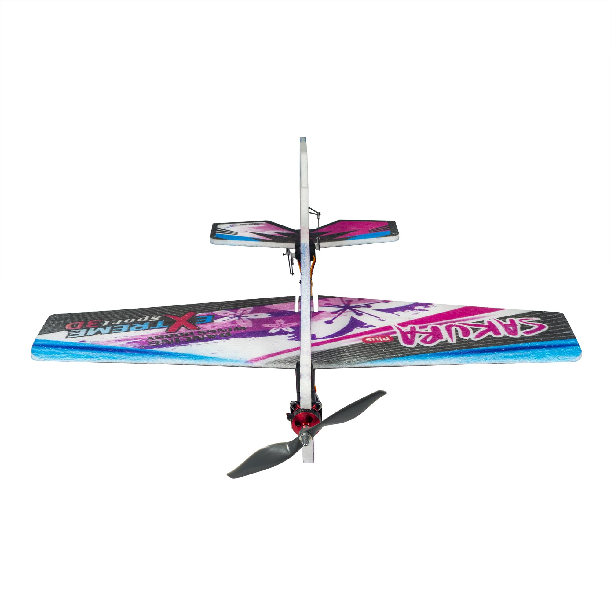 Avión RC EPP Sakura Plus modelo avión de 23 pulgadas de envergadura de espuma RC Kit de avión RC para adultos para construir (KIT+motor+ESC + Servos)