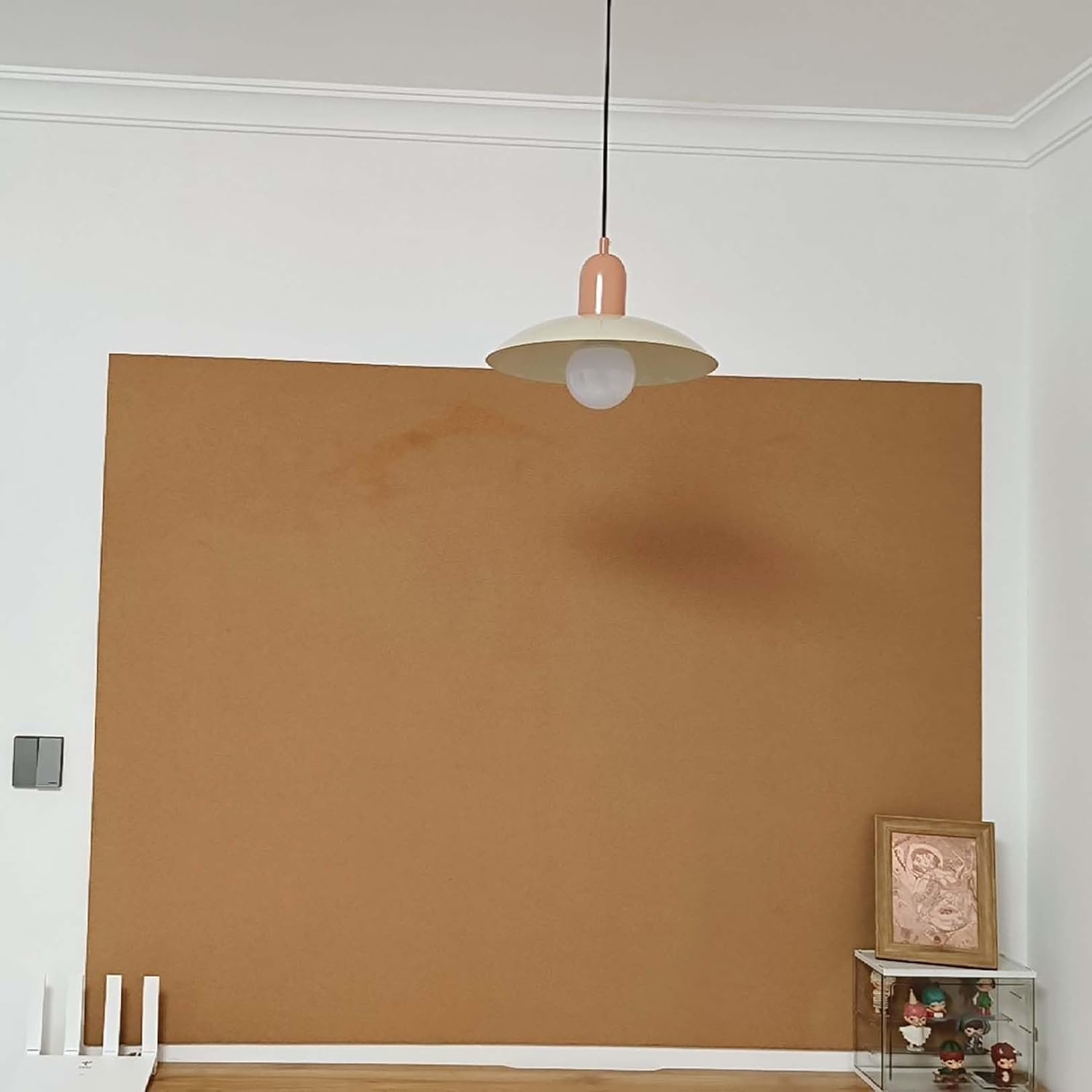 Cork Roll, Large Cork Board Roll, High Density Cork Sheet Roll, Drawer Liner, Easy To Cut, 1/3" 1/4" Thick, For Office Home Diy Supplies, Brown ( Color : Thick 8mm , Size : 0.9mx2.5m(3ftx8.2ft) )
