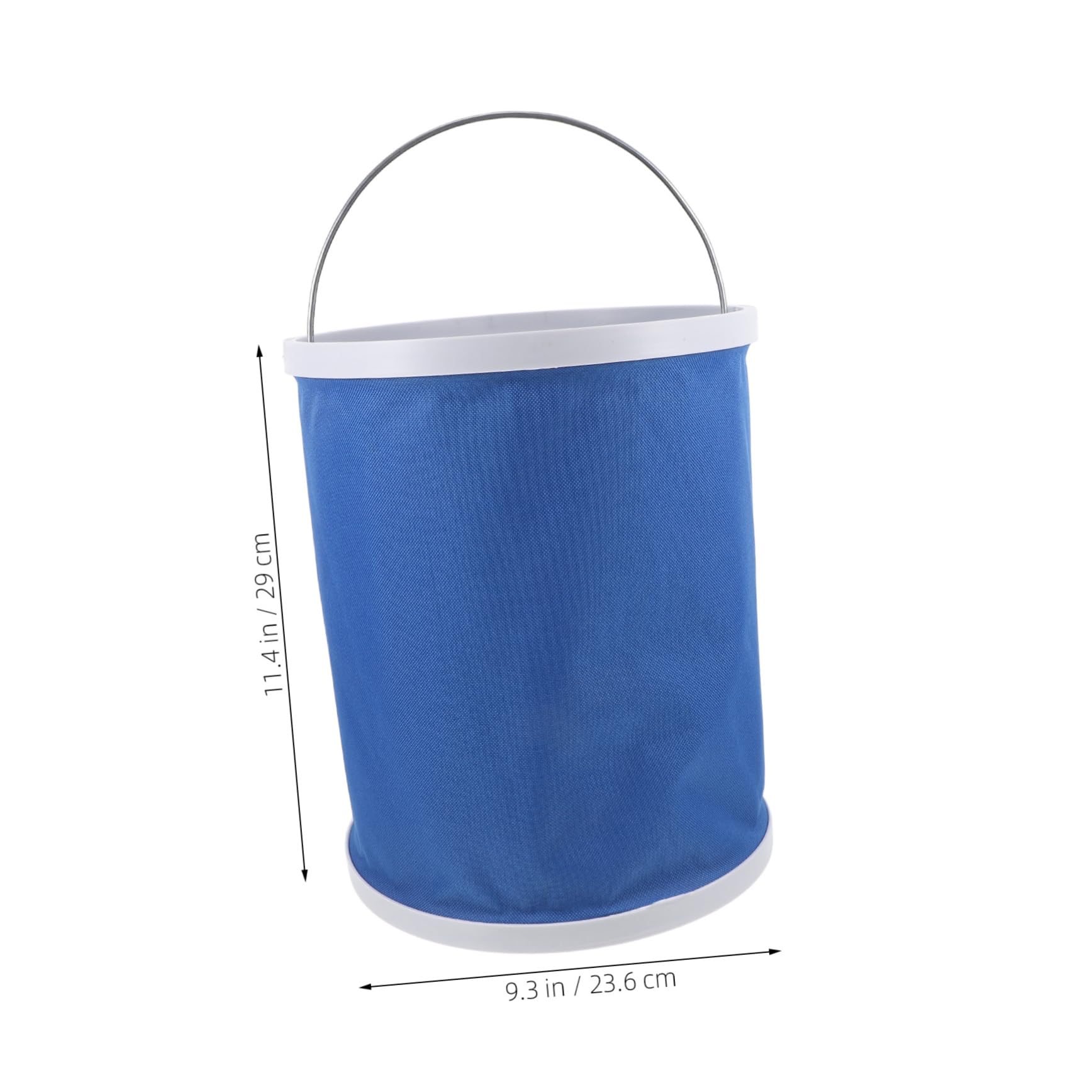 MUCKLILY 13l Collapsible Water Bucket Compact for Travel Fishing Outdoor Camping Picnic Car Wash Storage