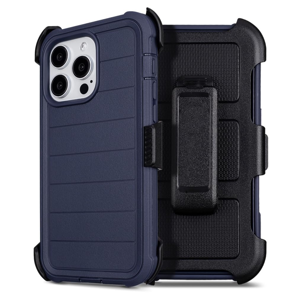 Custodia Defender per iPhone 15 Pro Max Custodia per telefono Clip da
