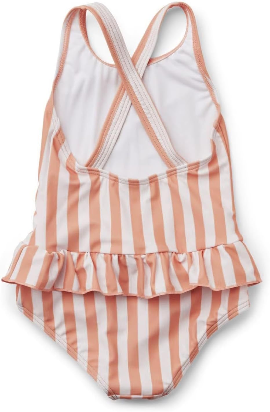 Toddler Girls One Piece Swimsuits Crossback Backless Bathing Suit Whale Dolphin Shark Swimwear with Ruffle Butt UPF50+ - Image 4