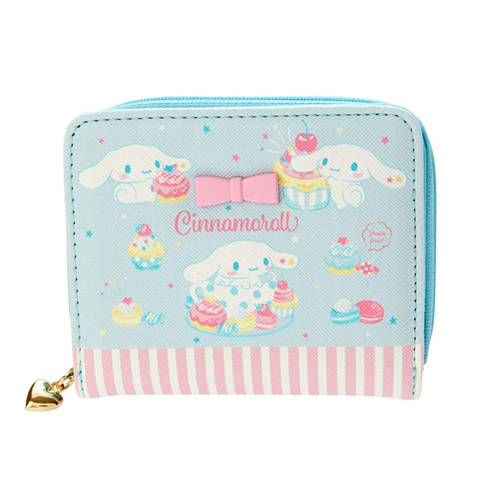 SANRIOCinnamoroll Cute Fashionable Sanrio Sanrio Character Wallet Kids Girl Kids Wallet Sweets, Pink, AB15721, Compact But Full of Features and Easy to Use.