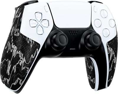 Lizard Skins PS5 Controller Grip – 0.5mm DSP PlayStation 5 Grip - Easy to Install PRE Cut Pieces - 10 Colors (Black CAMO)