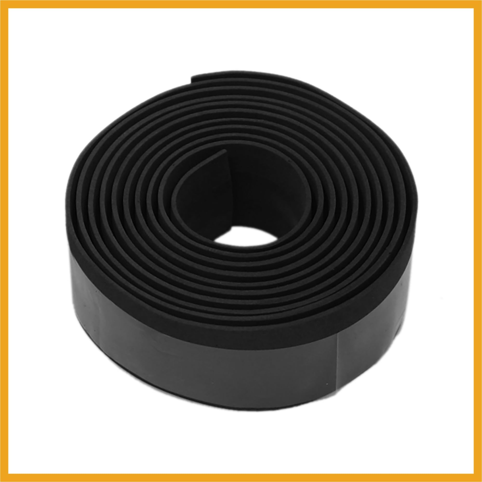 Partuto 2pcs Black Foam Anti Slip Handlebar Tape Bar Grip Wrap for Bike Replacement - Image 4
