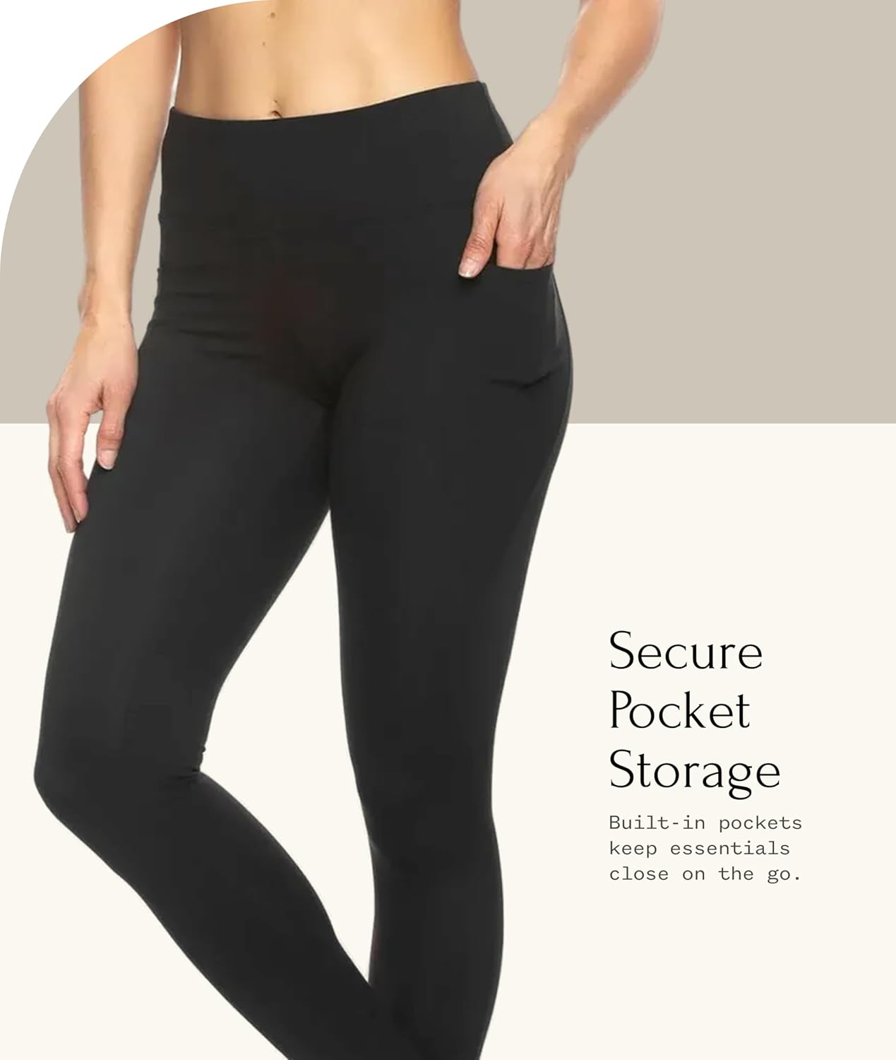Felina | Athletic Pocket Legging | Yoga Pants | Lounge