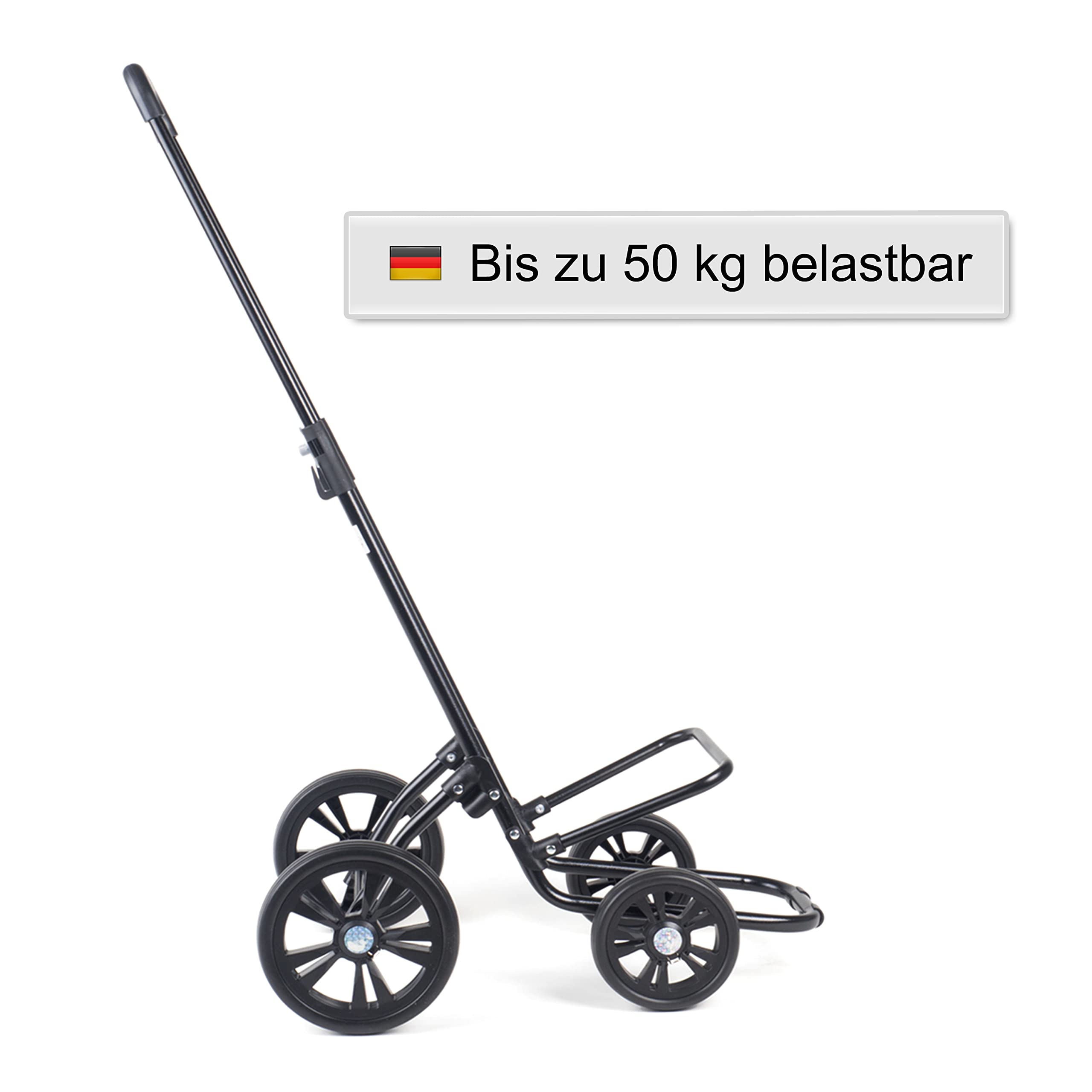ANDERSEN Einkaufstrolley - Quattro Shopper Senta 2.0 schwarz