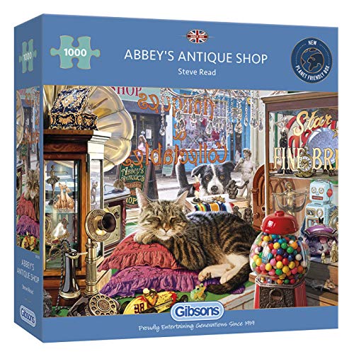 Gibsons Abbey's Antique Shop Jigsaw Puzzle (1000 Pieces)
