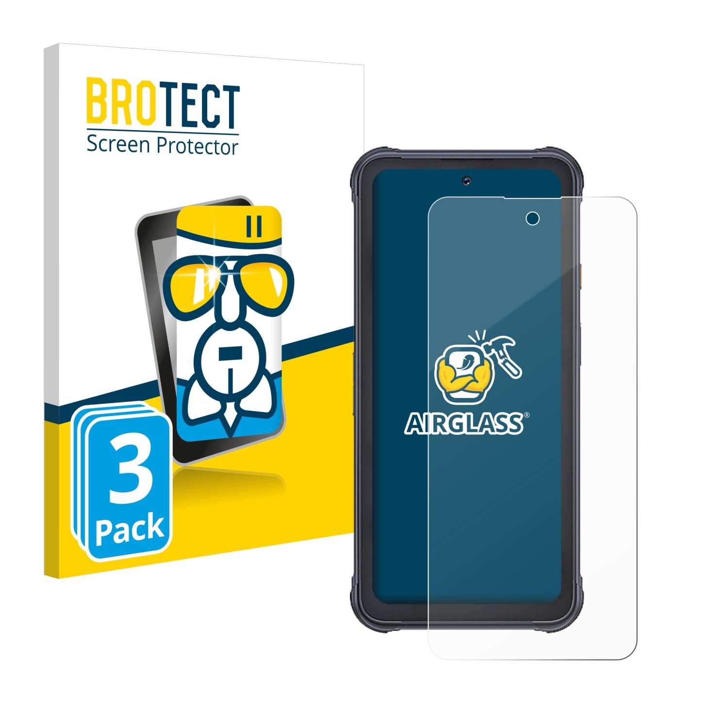 Brotect Pellicola Protettiva Per Cubot Quest (2 Pezzi) – Trasparente, Anti-impronta, Antigraffio, Made In Germany - 4