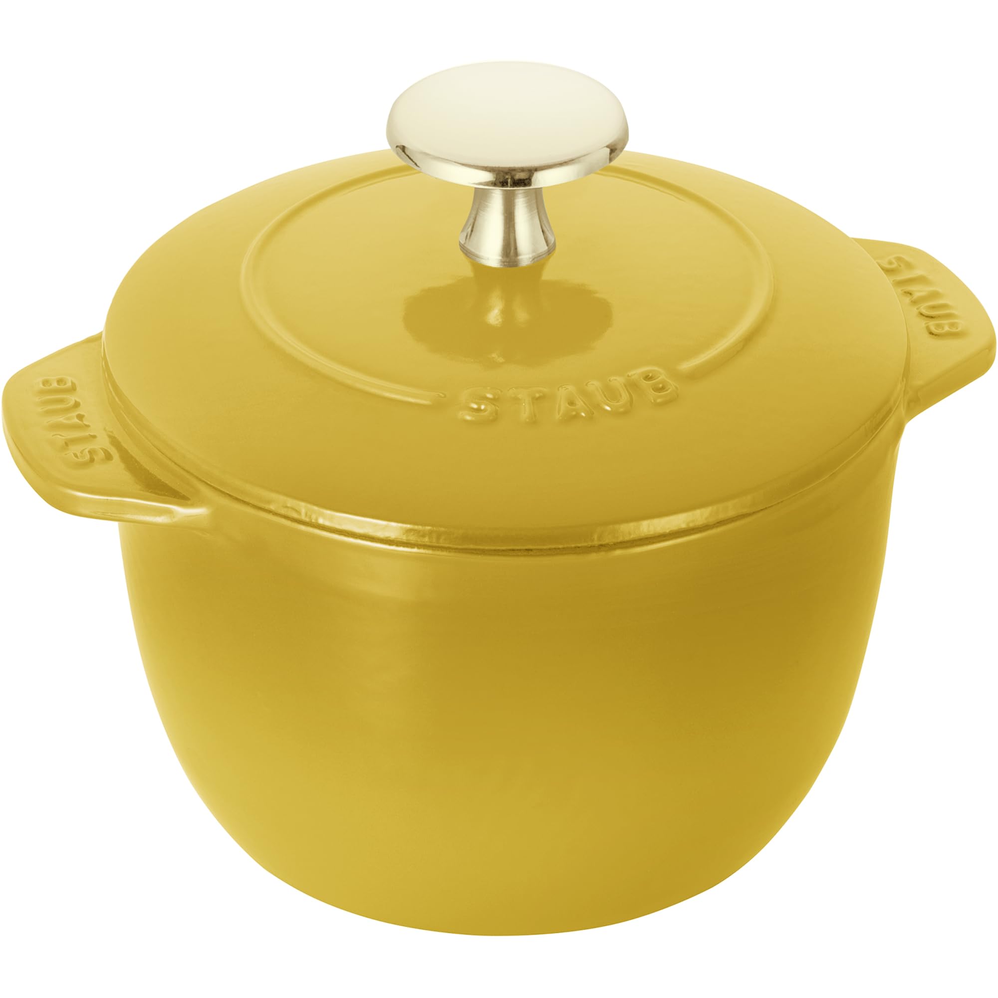 Amazon.com: STAUB Cast Iron 1.5-qt Petite French Oven - Citron