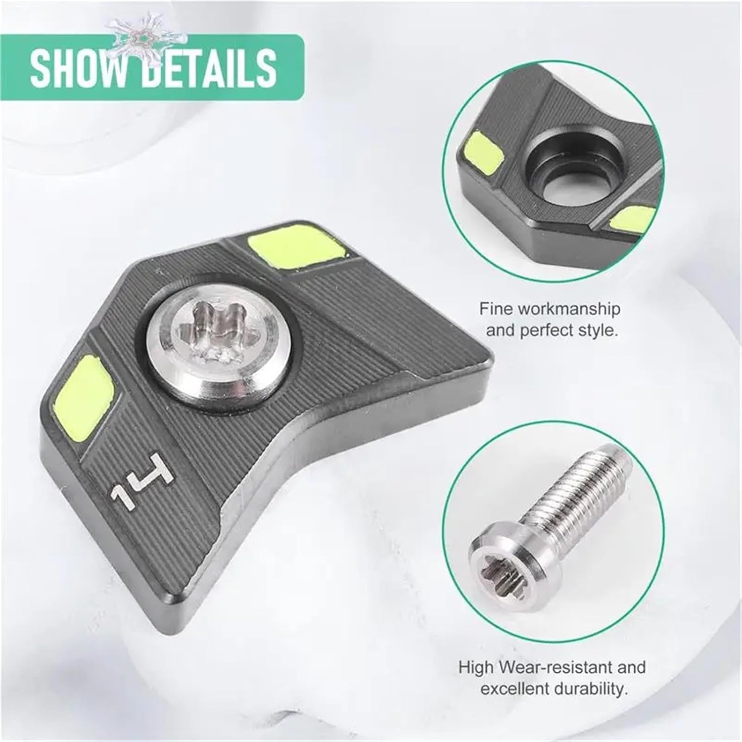 2 Pcs Golf Head Weight Fit Driver Club Weights Accessories