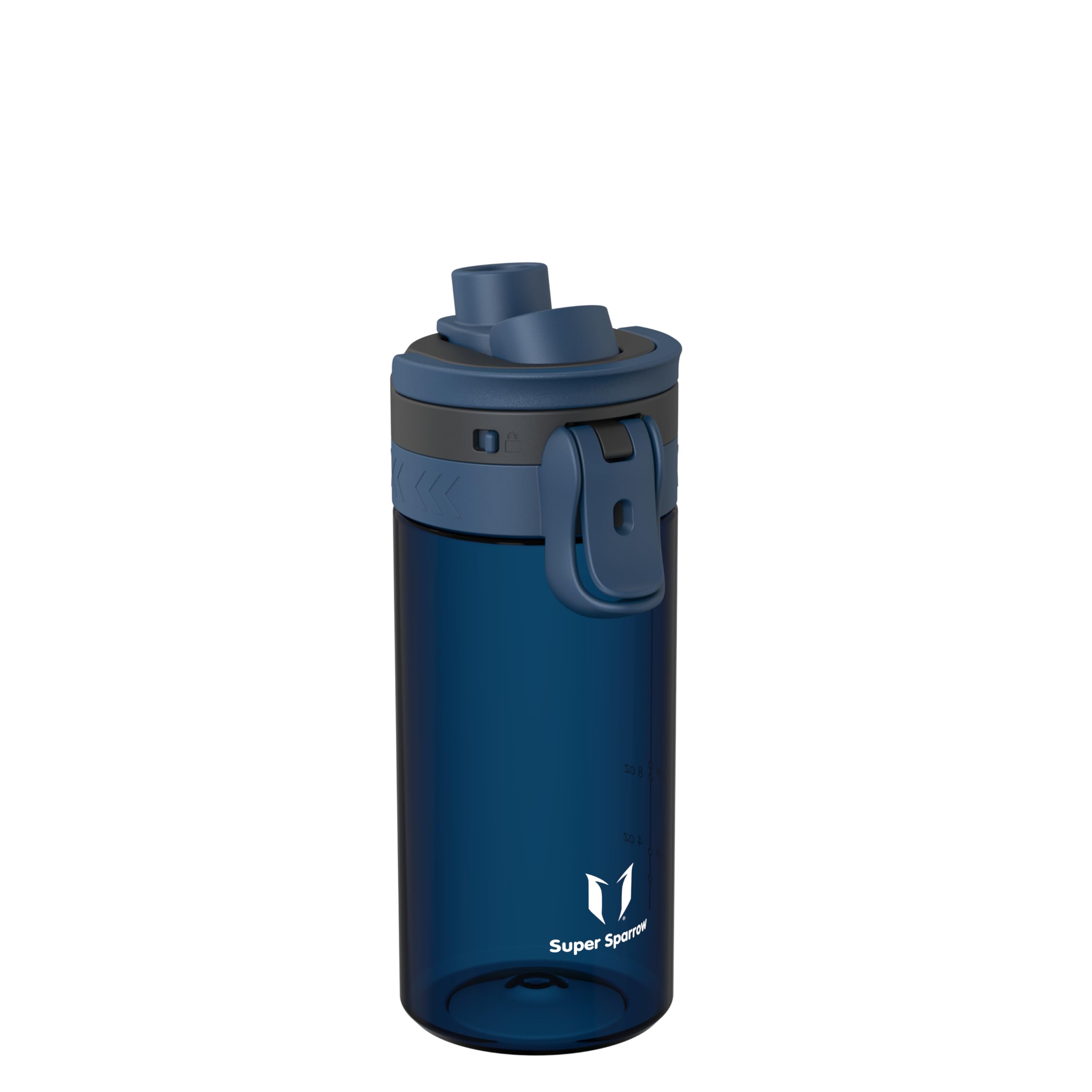 Super Sparrow Borraccia - 500ml/750ml/1L - Bottiglia Senza BPA, a Prova di Perdite - Borracce TouchGulp Flusso Rapido Con Un Clic per Scuola, Sportiva, Palestra