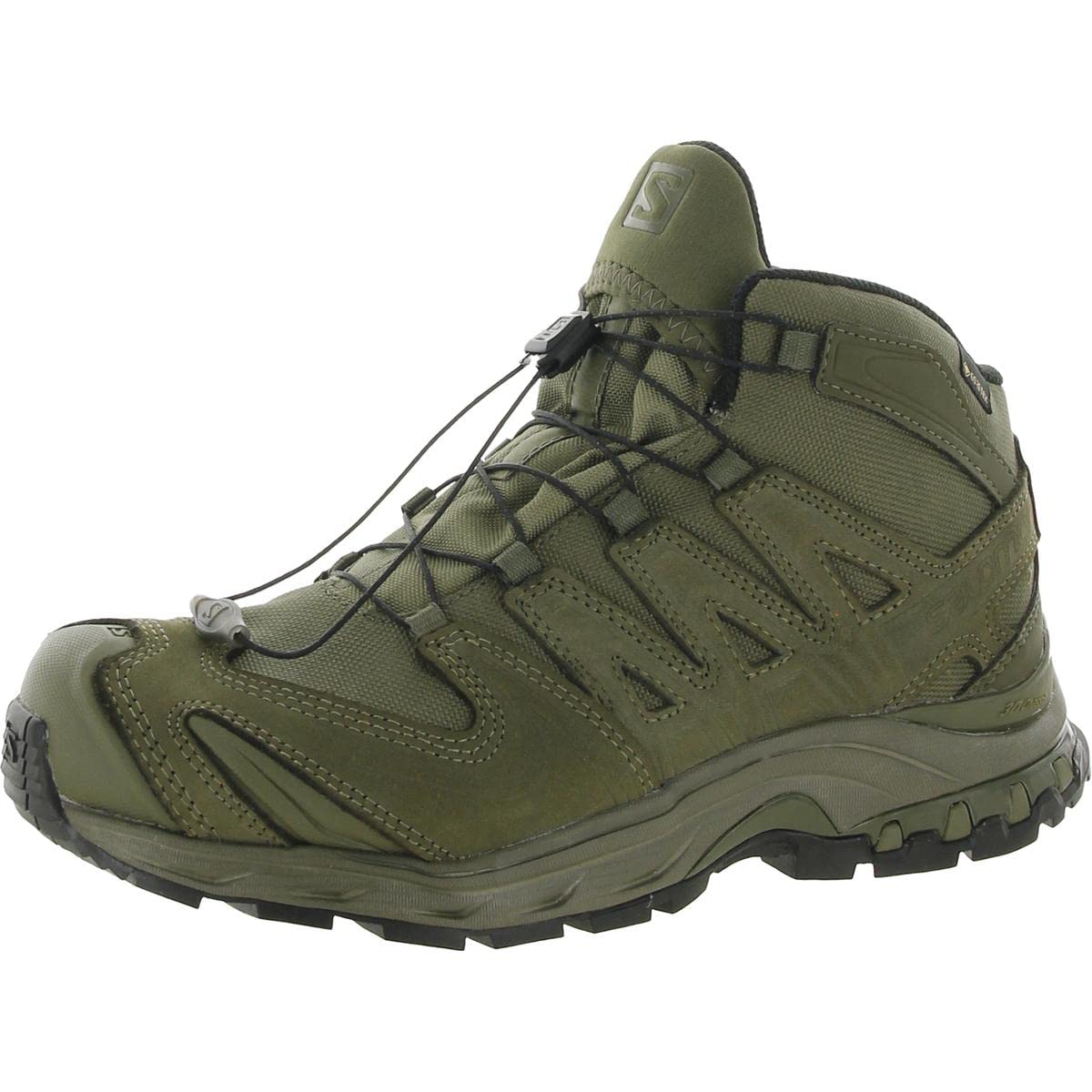 SALOMON Men's XA Forces Mid Gore-Tex Backpacking Boot, Black