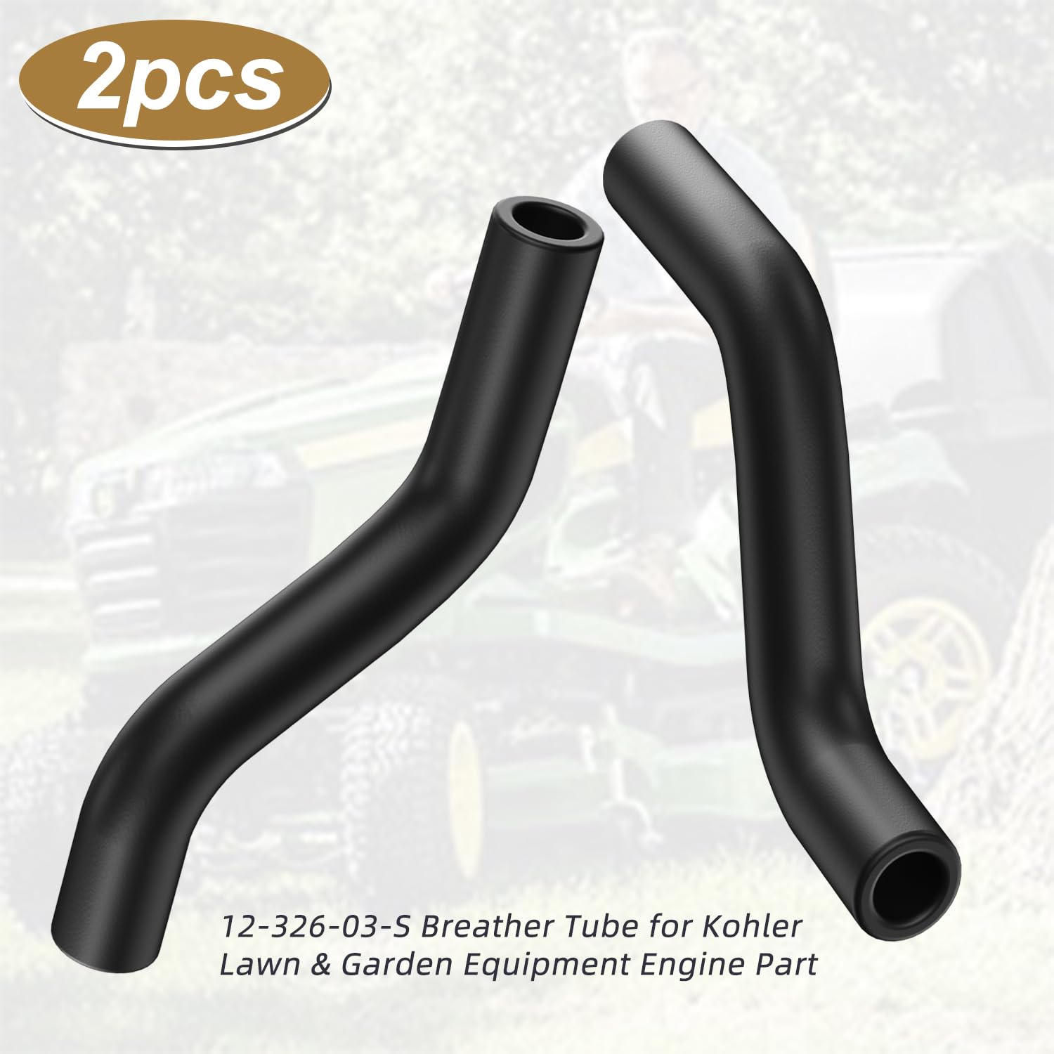 Amazon.com : 2pcs 12-326-03-S Breather Tube for Kohler Lawn