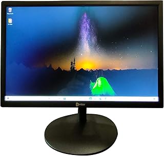 Enter Led Monitor 48.26 Cm(19 Inch) E-M0-A01 By Maxy!, Black