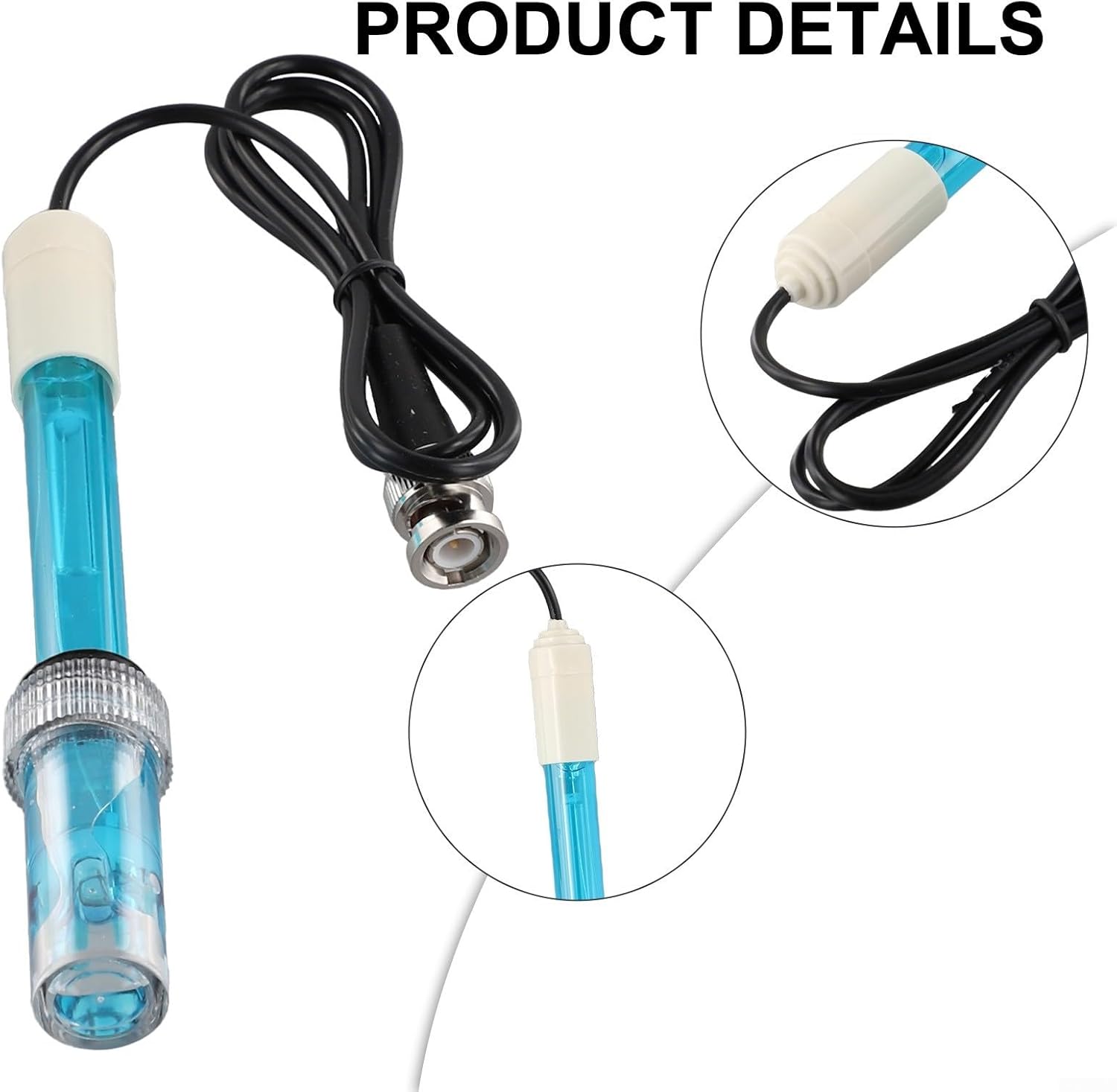 Professional pH Electrode Probe for BNC pH Meters and Controllers in Aquariums