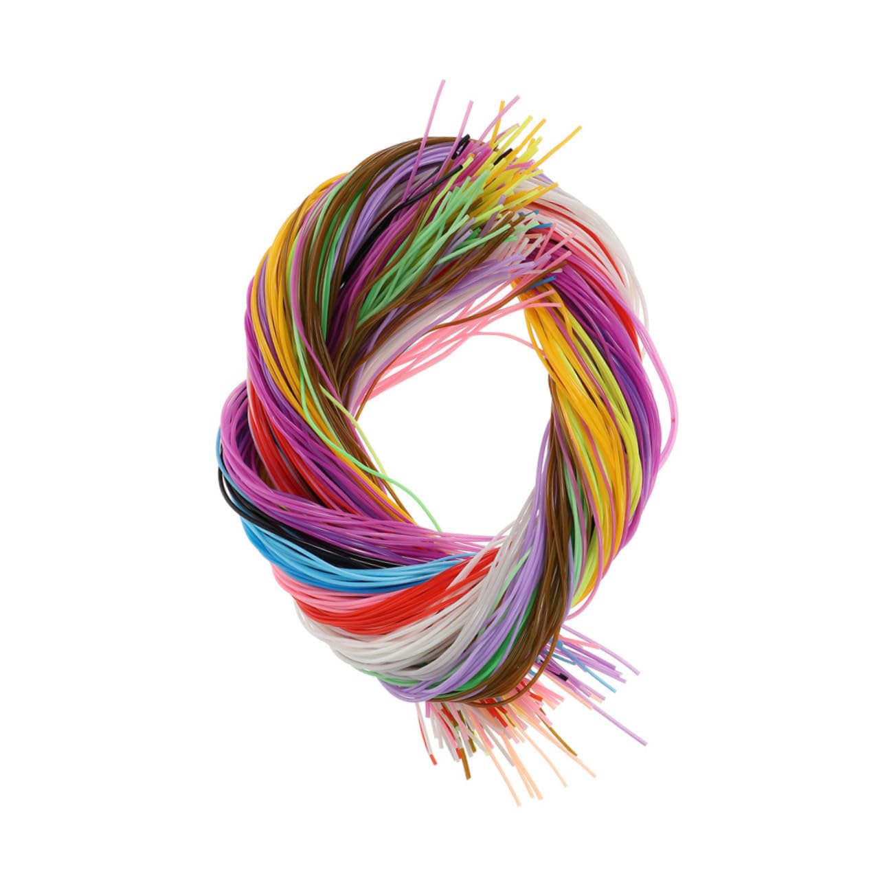 Fil léger et facile à tresser pour fabriquer des bracelets et porte-clés colorés