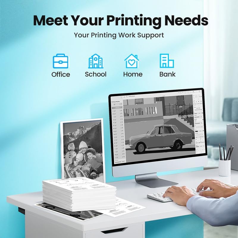 Miniatura 6 de PG-243 Cartucho de tinta negra (paquete de 2) repuesto para Canon 243 Tinta negra para Canon MG2522 Cartuchos de tinta de impresora Pixma MG2520