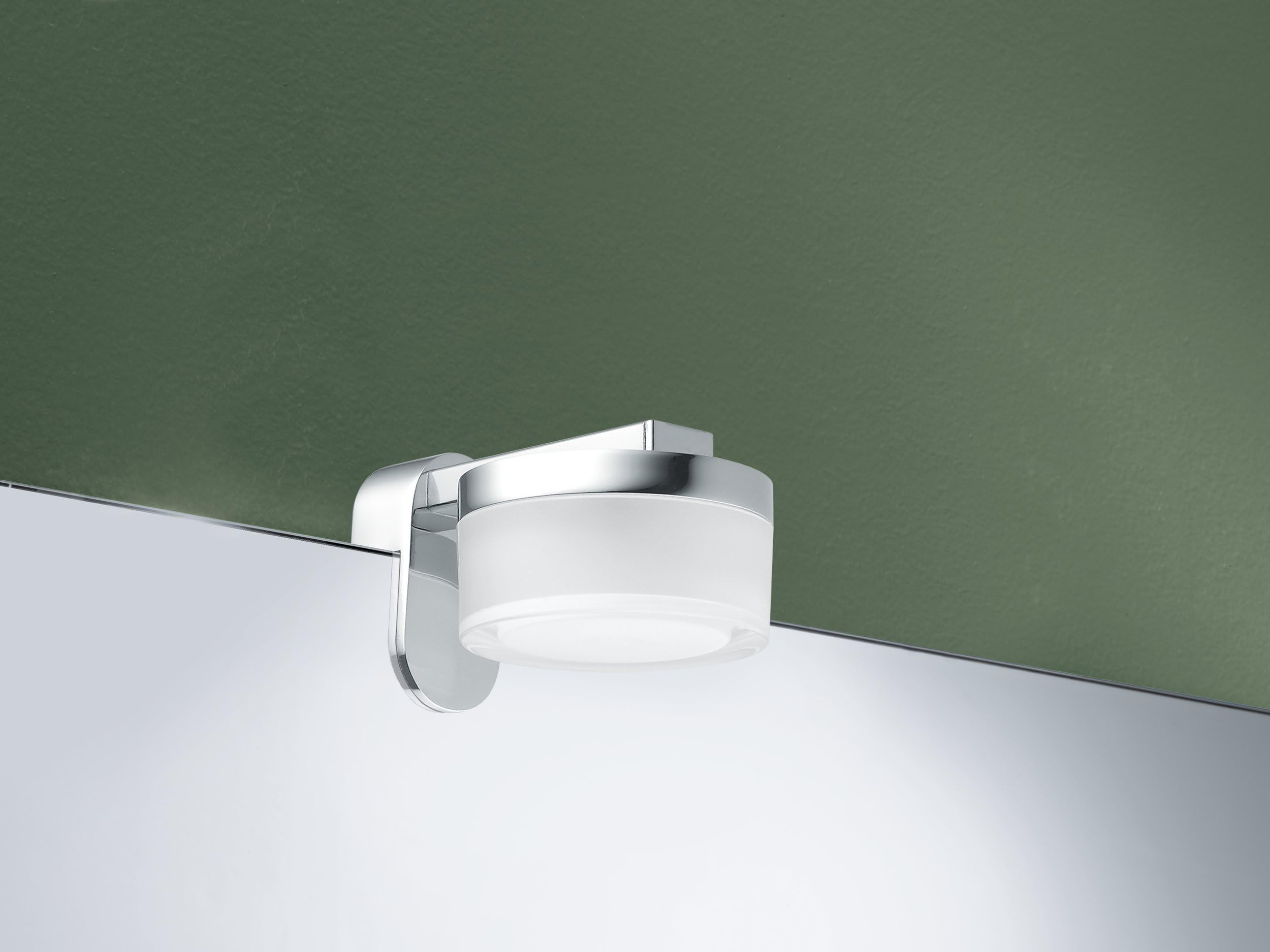 EGLO Cerveteri-E Led-spiegellamp, om op te zetten, van kunststof in