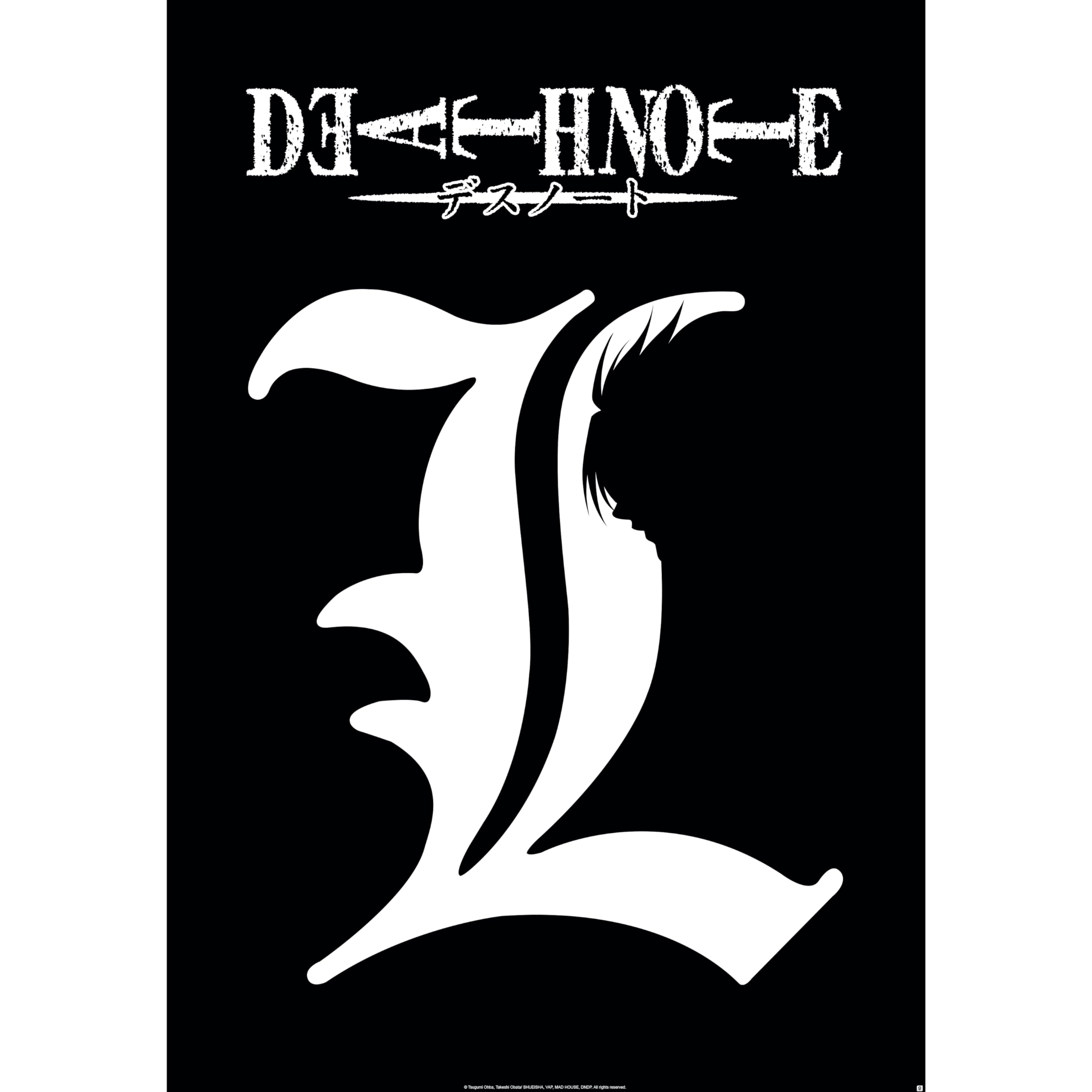 ABYSTYLE Death Note L Symbol 61 x 91.5cm Maxi Poster