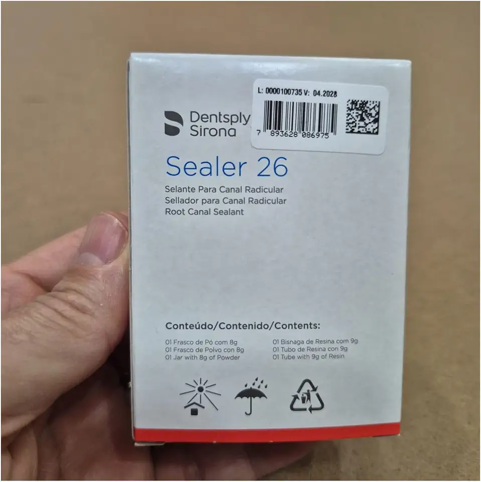 Cimento Endodôntico Sealer 26 | Kit Pó + Resina