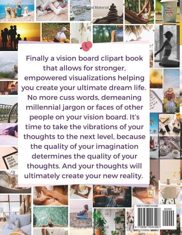 2024 Vision Board Magazine For Women No Faces Edition: Create Your Ultimate Dream Life with 560 Powerful Quotes, Affirmations and Faceless Images For ... and Empowerment| 2024 Vision Board Supplies image 3