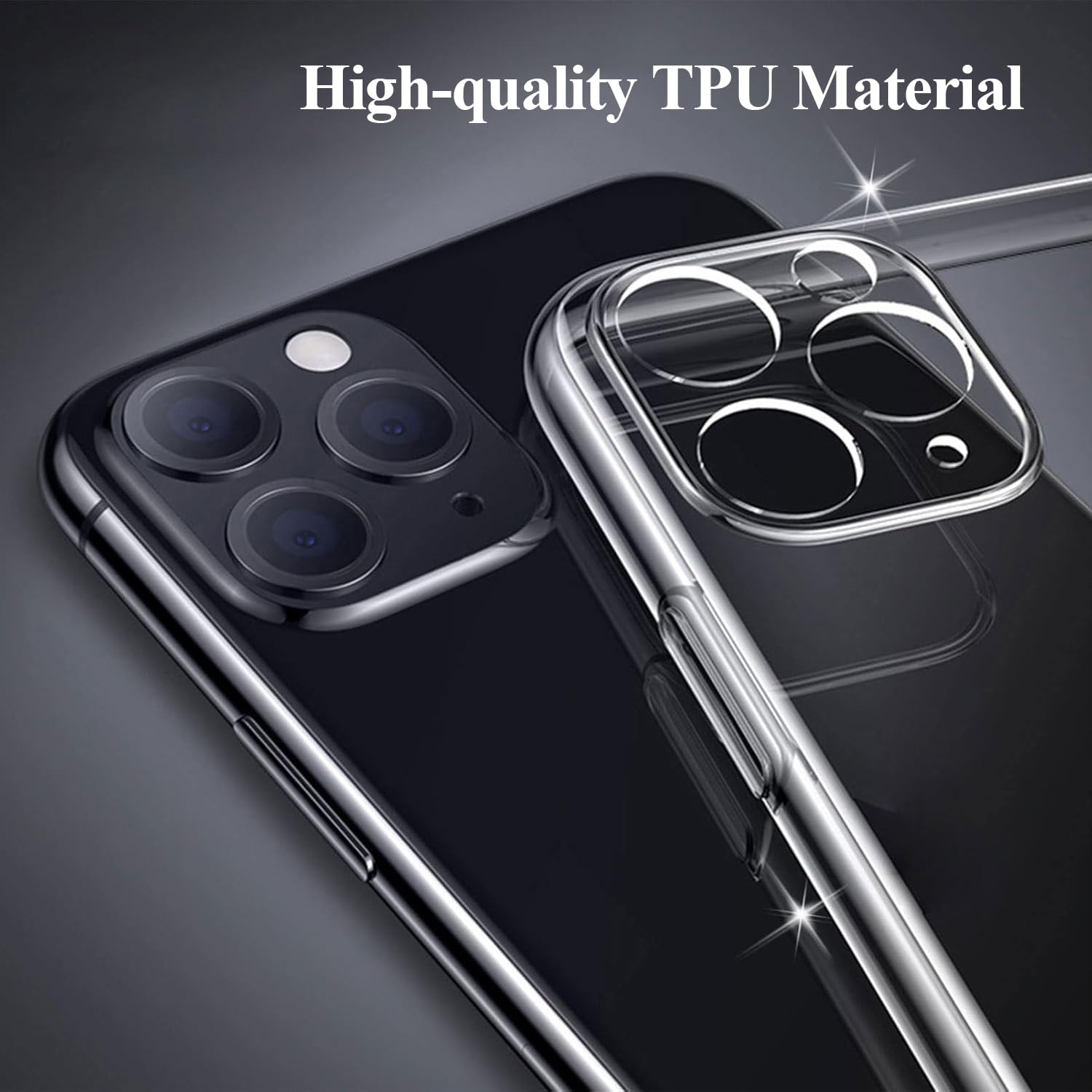 Custodia in TPU Compatibile con Asus Zenfone 8 Mini ZS590KS, Cover Protettiva Morbida e Antiurto con Ritagli Precisi e Design Sottile Antigraffio (Trasparente