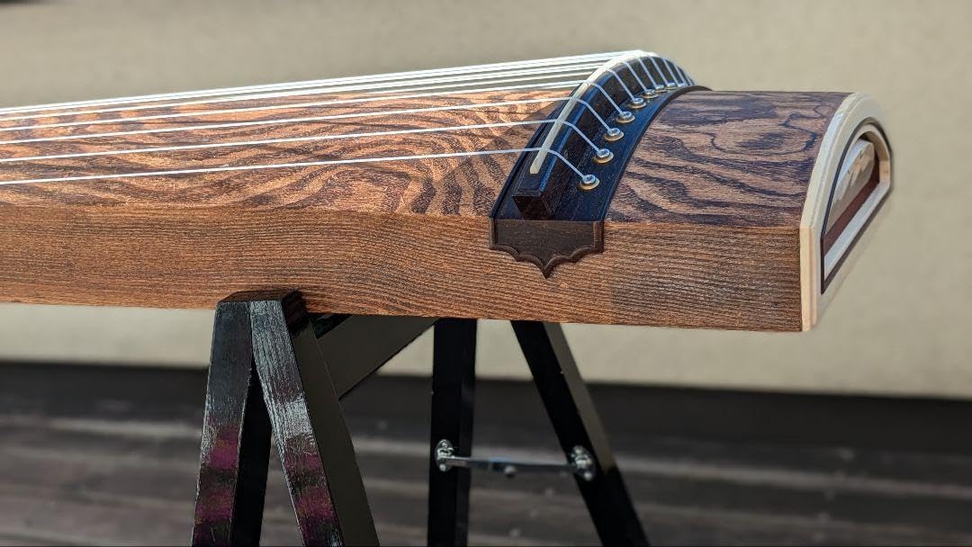 十三絃箏 油箪 箏に相応しい天然琴柱の琴柱 十三絃箏 油