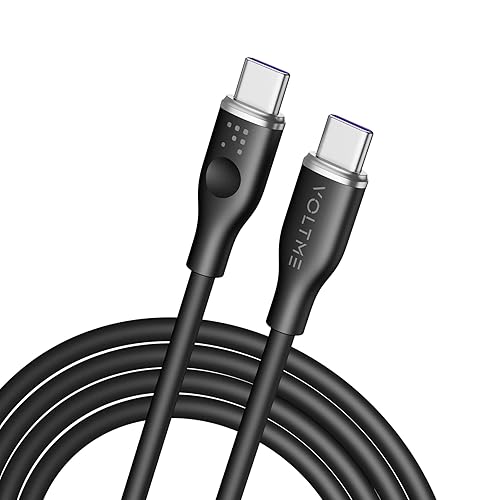 VOLTME Cable USB C a USB C de 100 W de 6 pies, cable de carga USB 2.0 tipo C para MacBook Pro 20202021, iPad Pro 20212020, iPad Air 45, iPhone 14