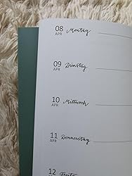 Eine der Guten Terminkalender A5 - Eine gute Woche - Kalender 2025