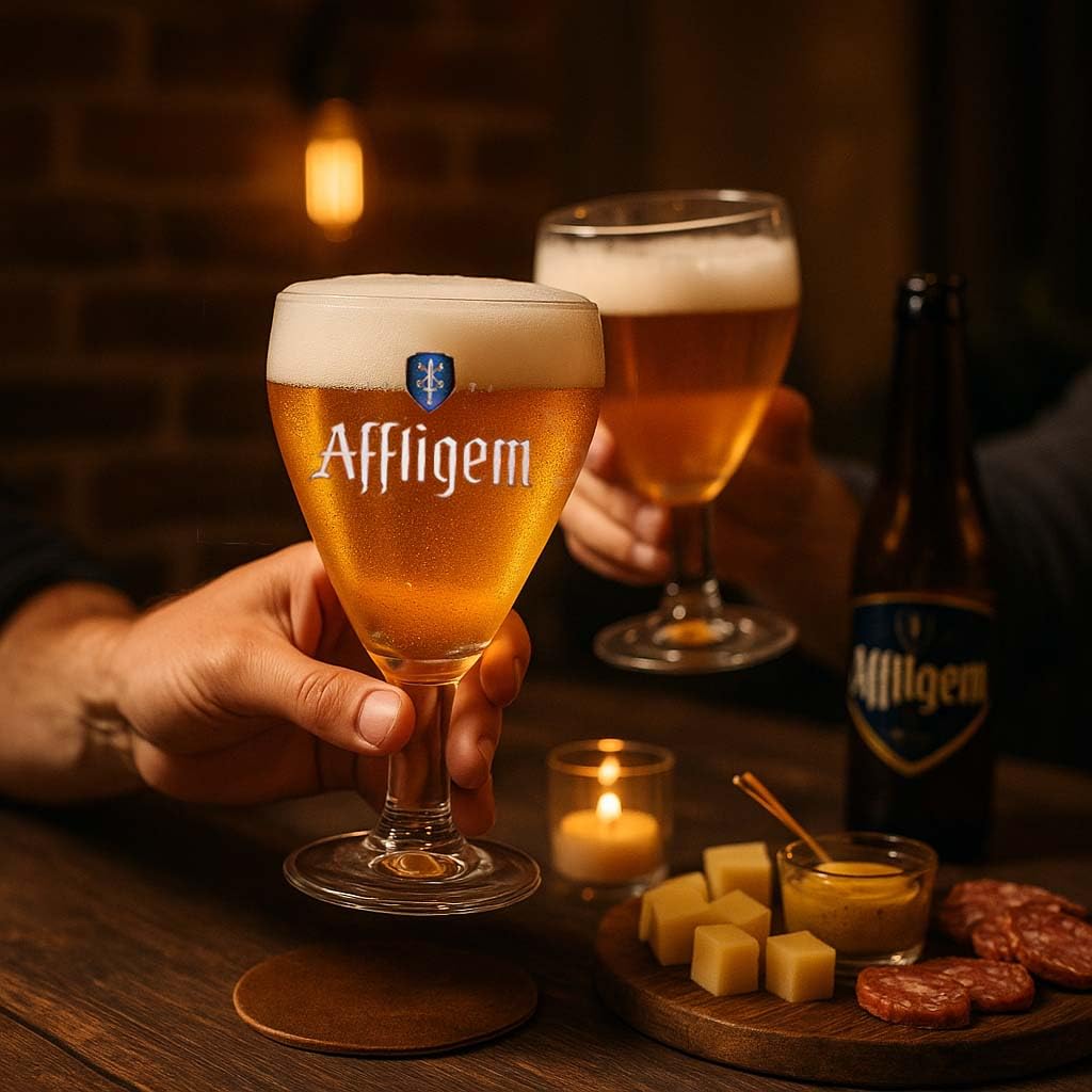 AFFLIGEM Lot de 6 Verres à bière 30 cl