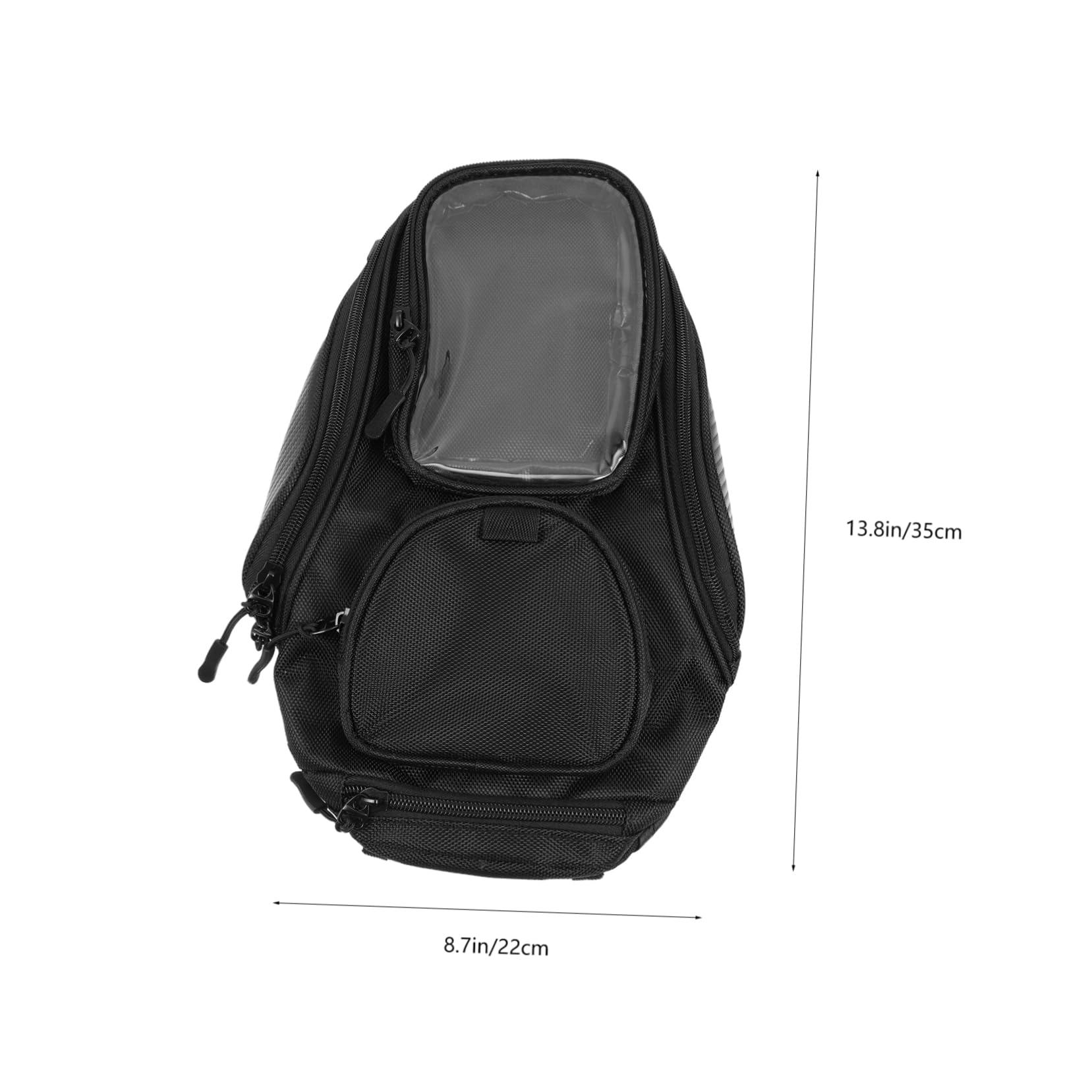 Holibanna Motorcycle Bag Capacity Motorbike Pouch for Essentials Durable Construction for Tools Phones and More for Riders