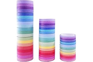 Phantomon Washi Tape in 3mm and 5mm Widths for Creative Crafting