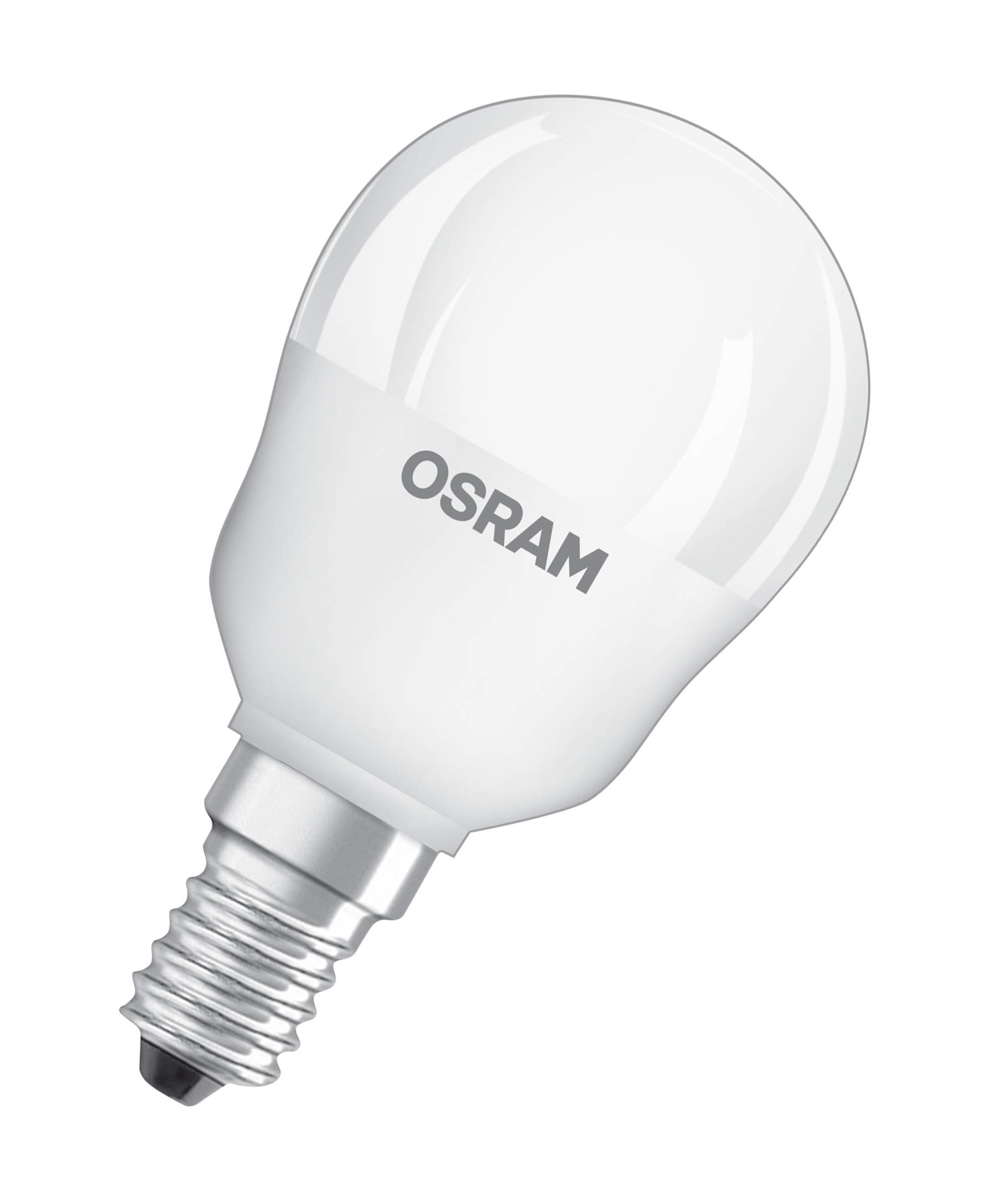 OSRAM LED STAR+ Esferica RGBWFR 25 dimmable via remote control 4,5W 2700K Blanco cálido E14 Lote de 6 unidades