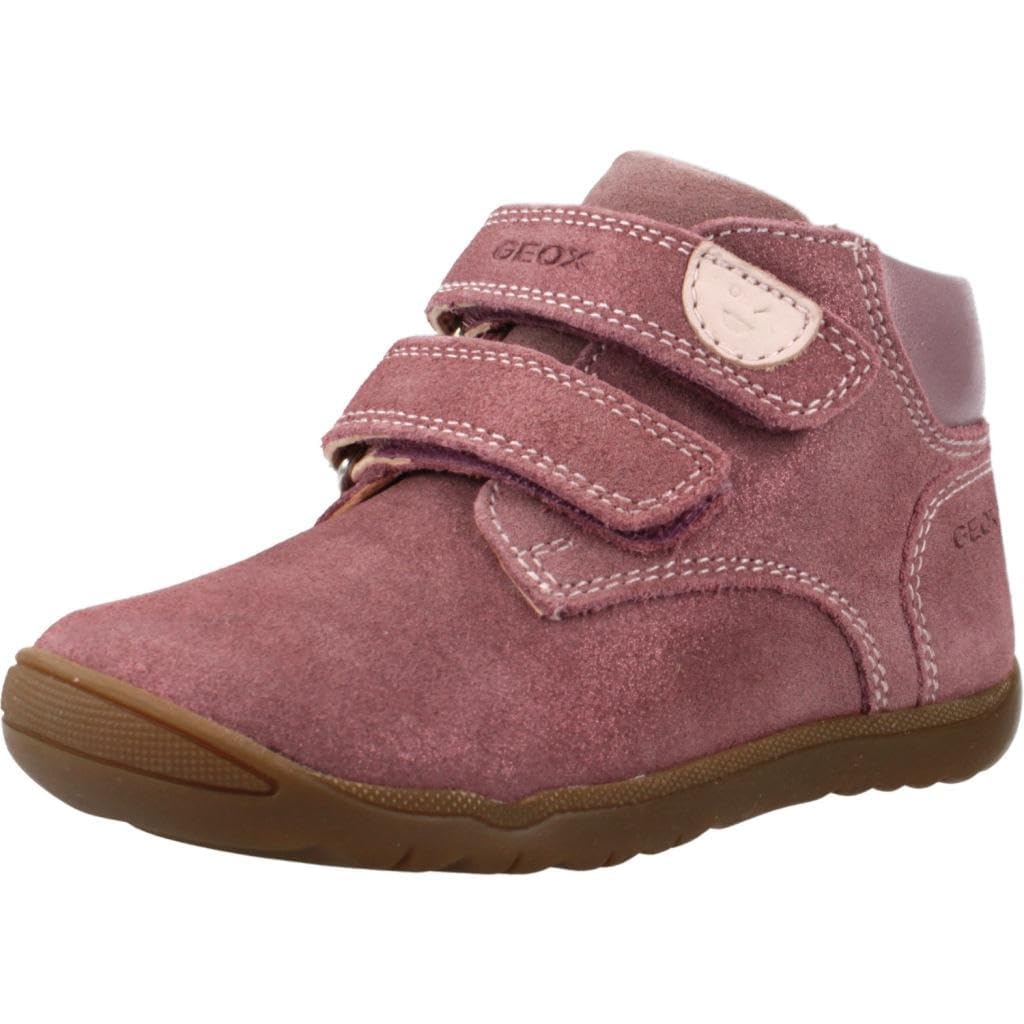 Geox B MACCHIA Girl C, Sneaker, 6 UK Child Pink