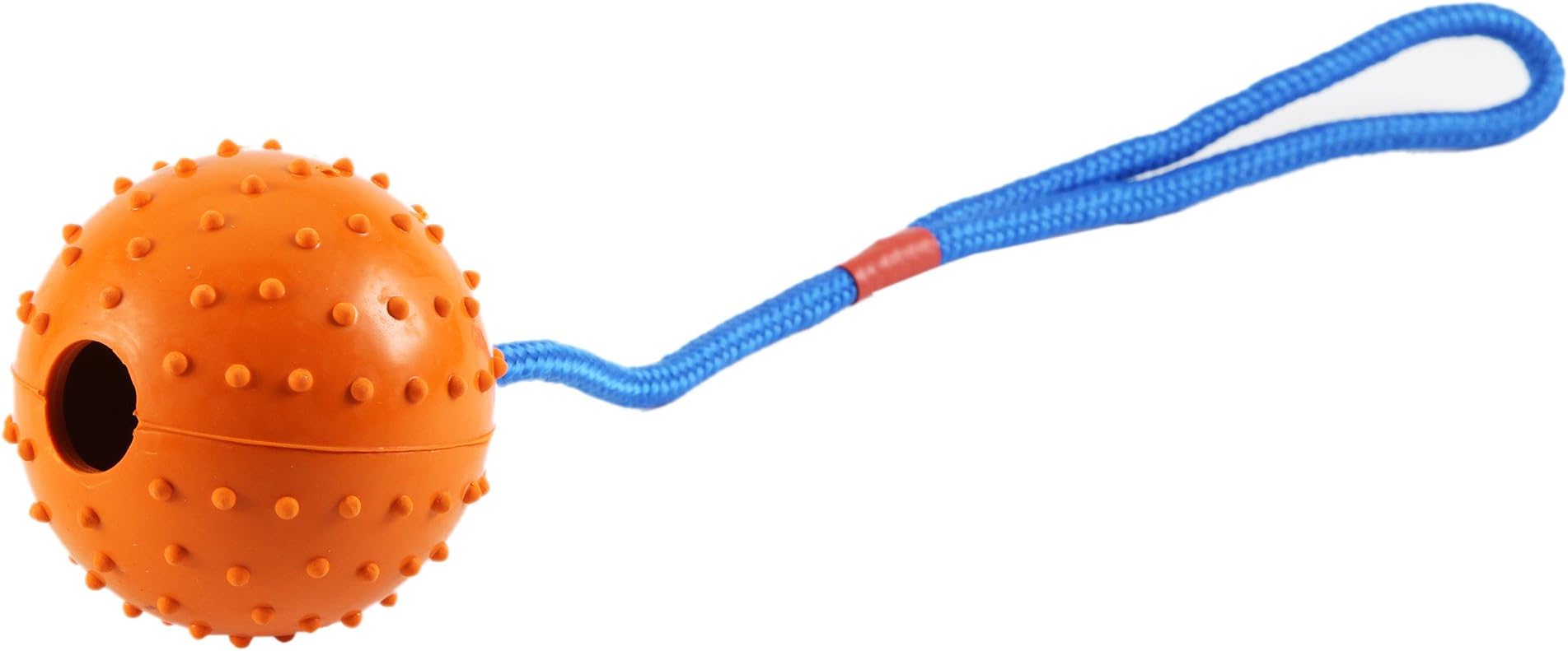 Petroad Puppy Ball on a Rope -Dog Training Exercise and Reward Toy -Dog Chew Toy (2.75")