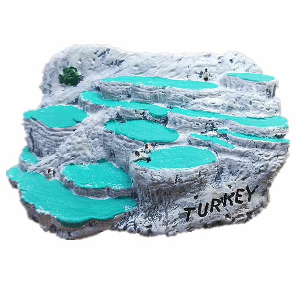Muyu Magnet 3D Turkey Fridge Magnet Travel Souvenir Home & Kitchen Decoration Magnetic Sticker,Turkey Refrigerator Magnet