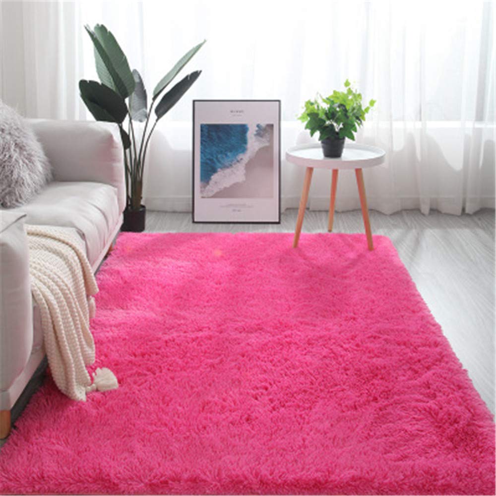 Faux Lammfell Schaffell Teppich Lammfell Schaffell Teppich Longhair Fell Nachahmung Wolle Bettvorleger Sofa Matte (Weiß,100 * 160 cm)