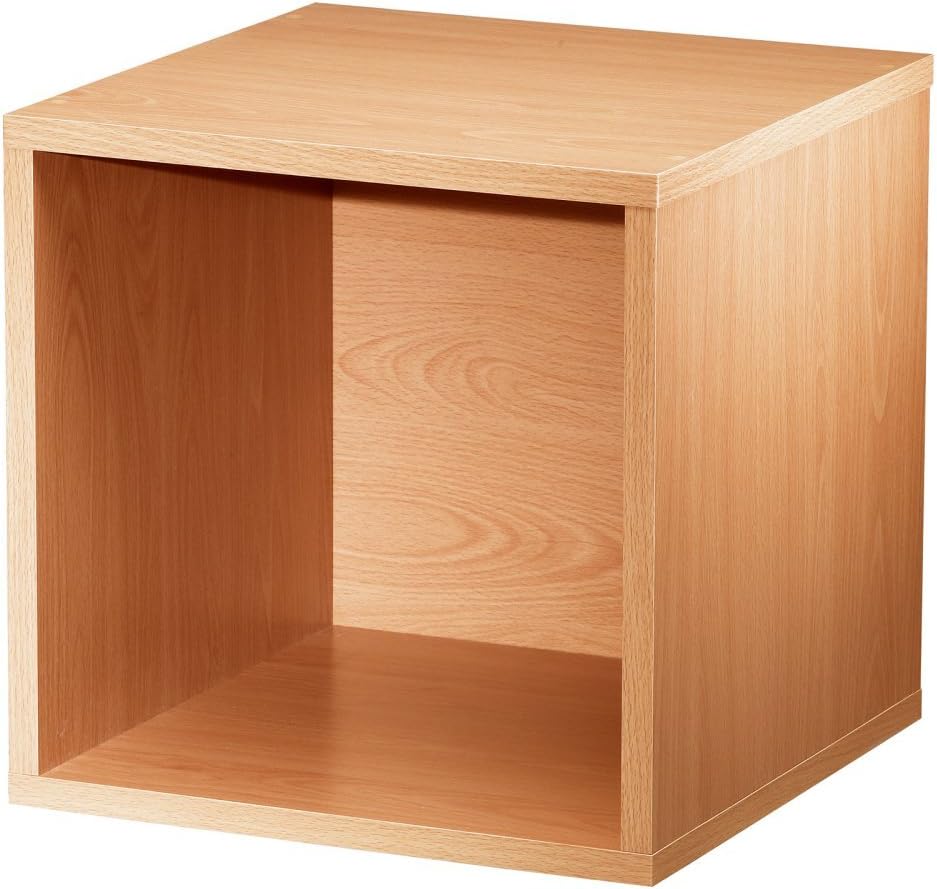 Foremost 327622 Modular Open Cube for Modular Storage System, Vinyl Storage, Bookcase, Honey