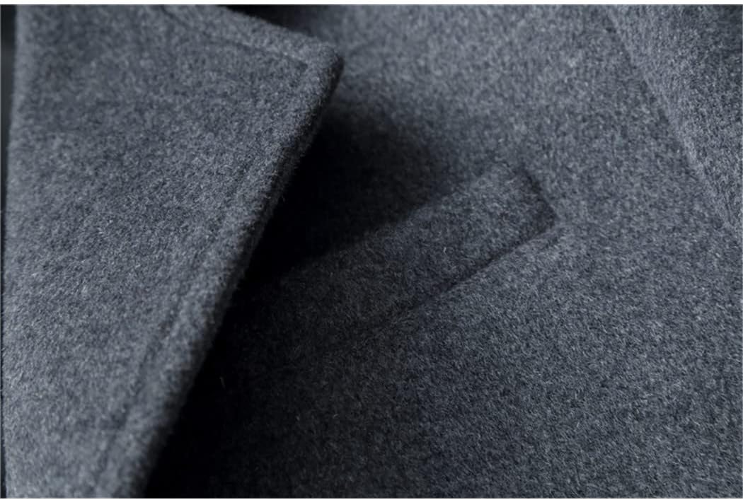 Coats For Men, Long Coat, A Long Jacket Below The Knee, Men's Overcoat, Men's Windbreaker, Wool Content 51%