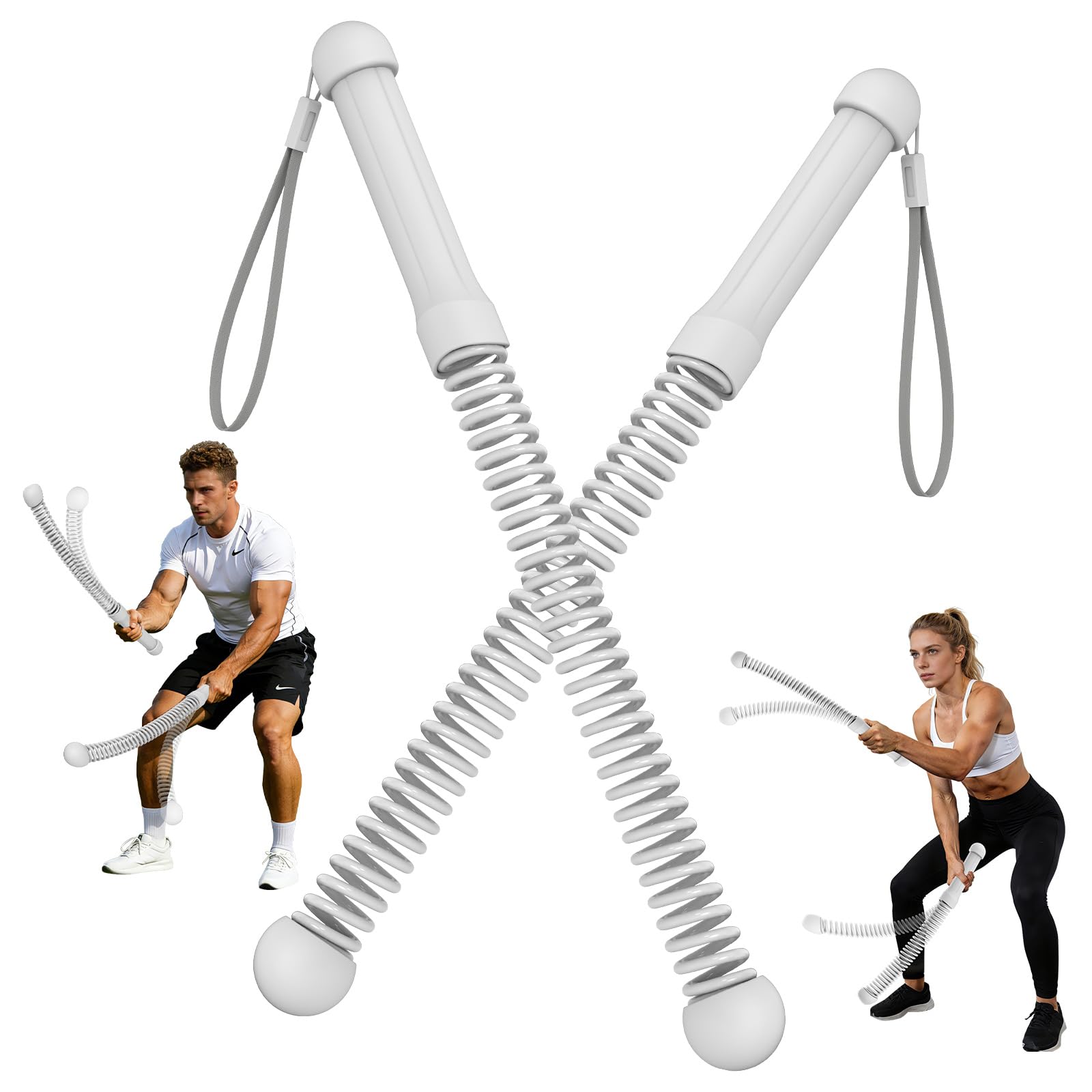 Cuerdas de ejercicio de entrenamiento portátiles para tonificar sin molestar a los vecinos