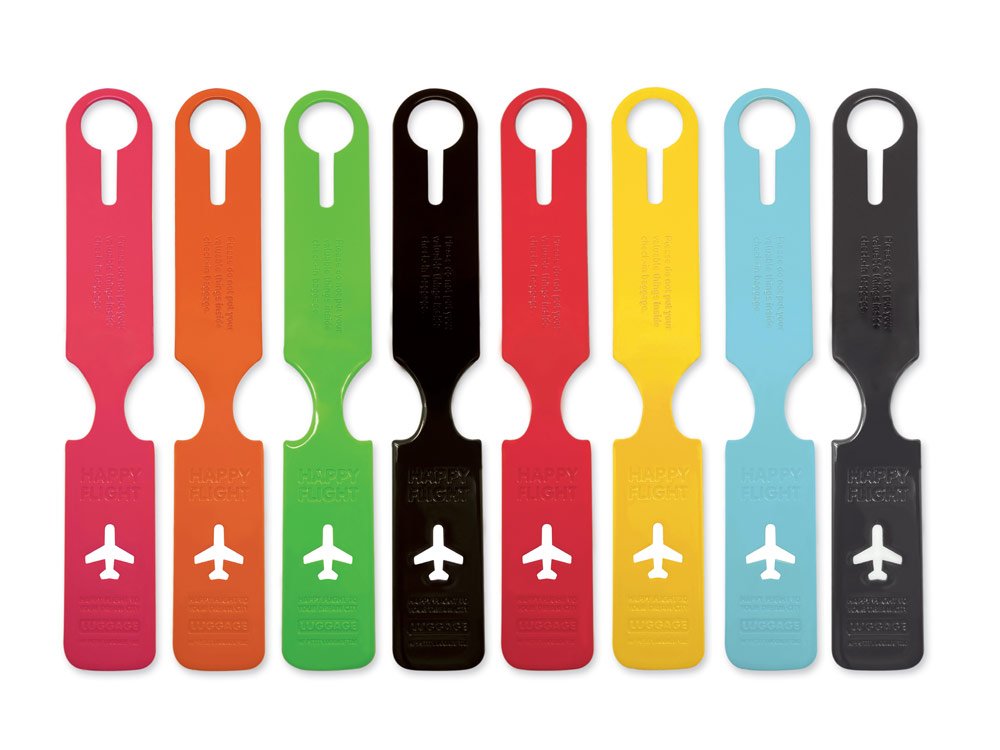 ALIFEDesign HF Petit Luggage Tag – Luggage Tag yellow